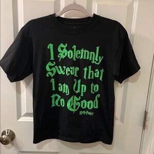 Harry Potter Quote Kids Tee XL 14/16 EUC